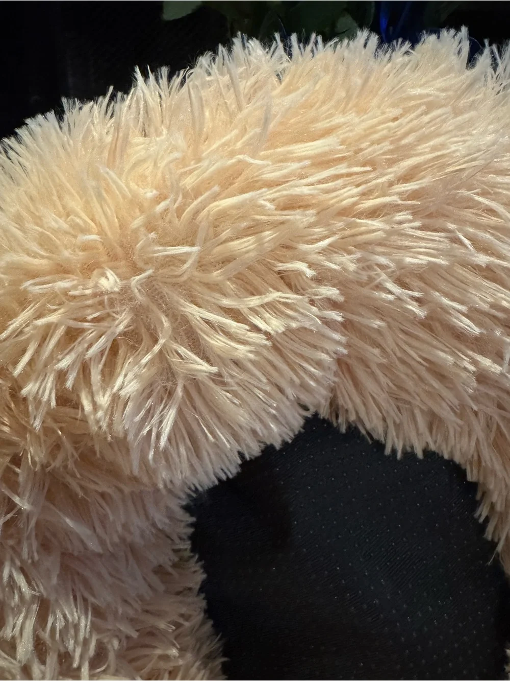 Round Plush Pet Bed for Dogs & Cats